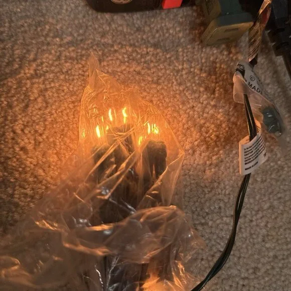 Vintage Trout Fish Blow Molds String Lights Indoor Man Cave Holiday 12" 1997 - Picture 14 of 16